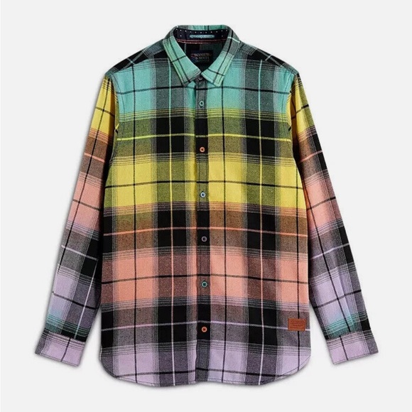 Scotch & Soda Other - Scotch & Soda Amsterdam Regular-Fit Colourful Checked Flannel Shirt